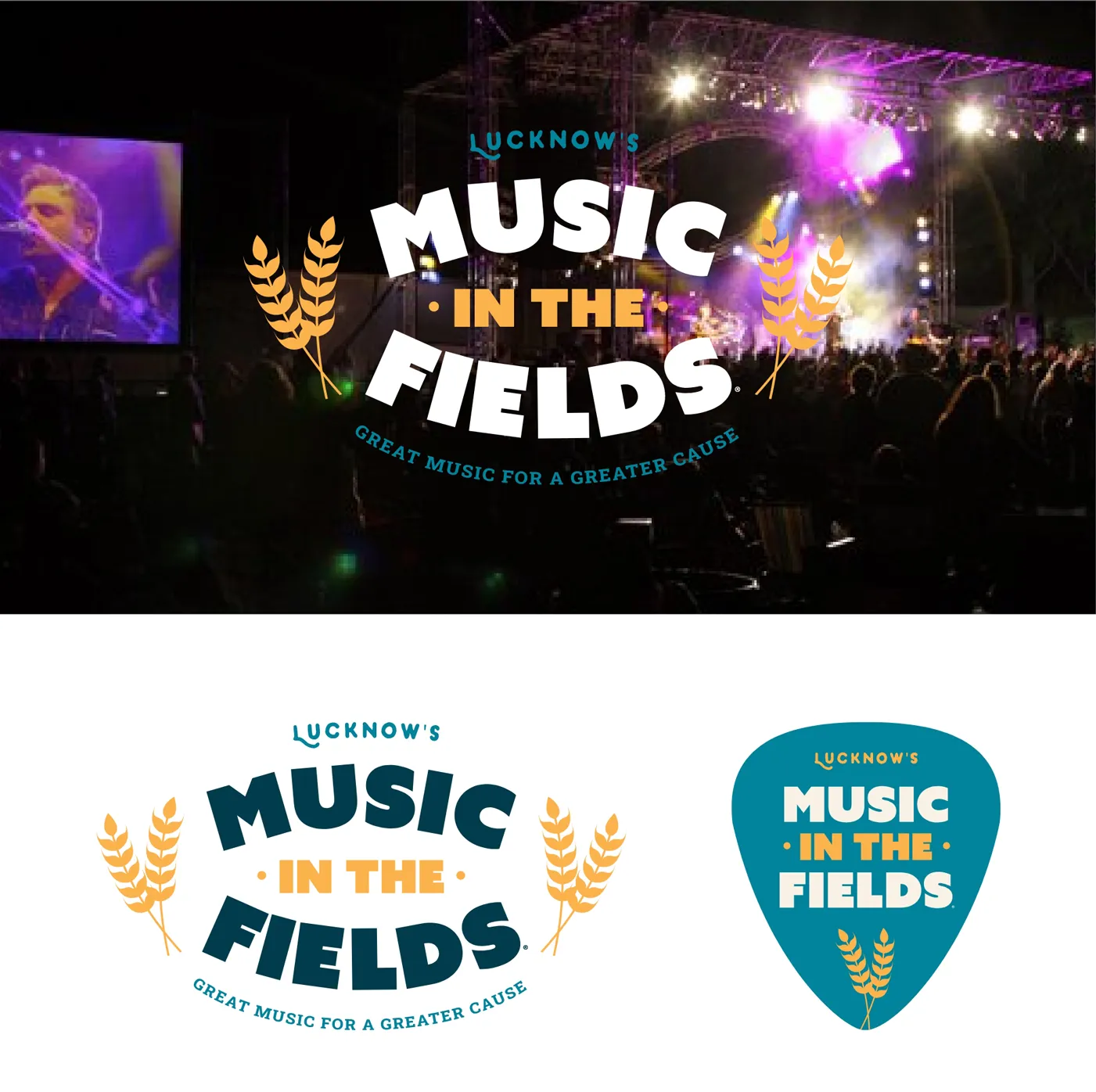 Lucknow Music Festival - Branding