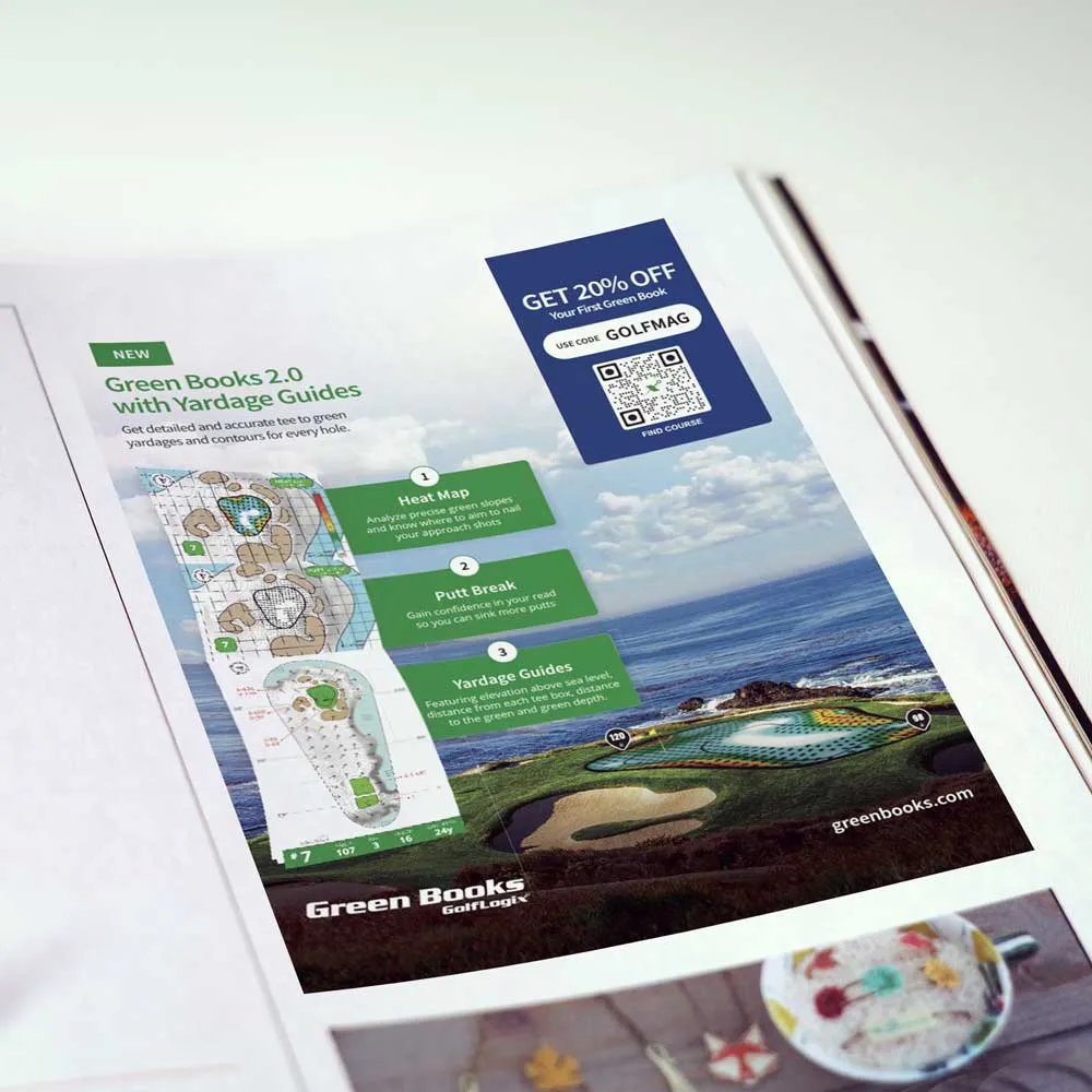 SWY GLX Ad Mockup — GolfLogix case study