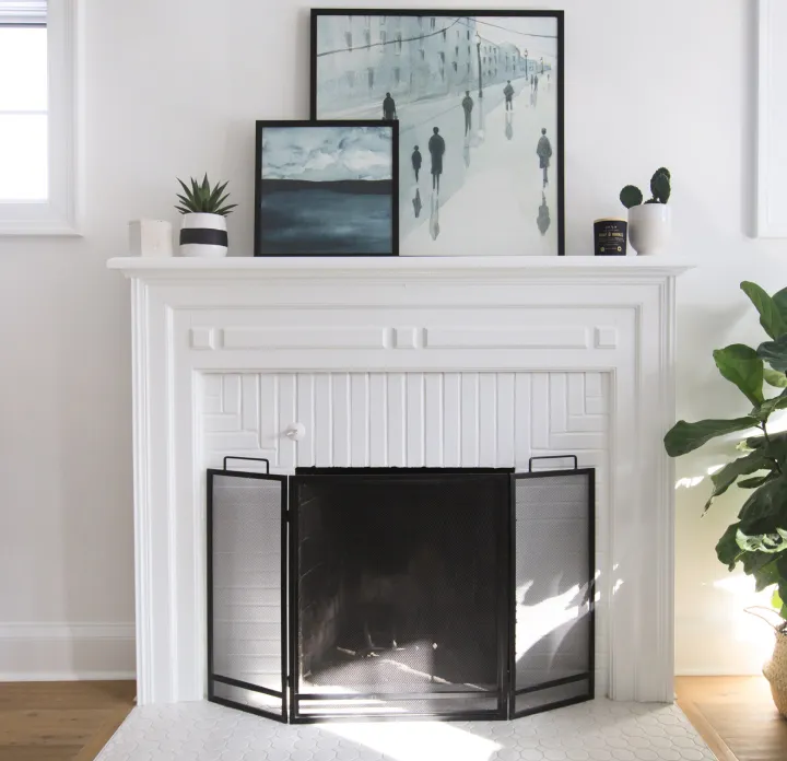 fireplace — Eagleview Construction case study