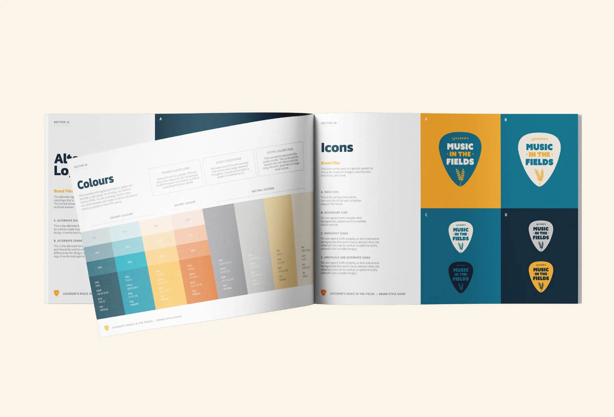 guide book mobile — Lucknow Music In The Fields case study