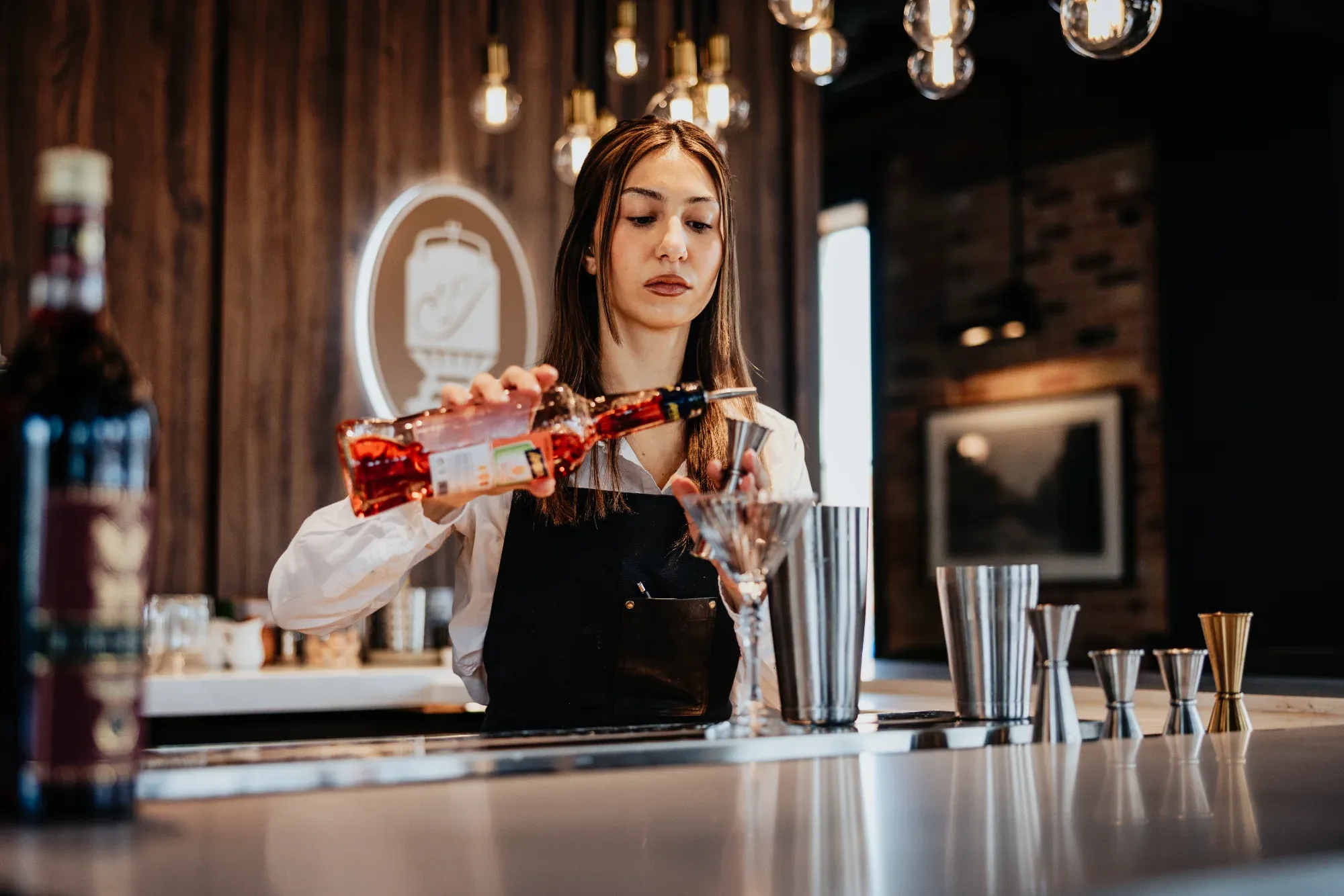 imgi Bartender preparing a cocktail — The Junction Stouffville case study