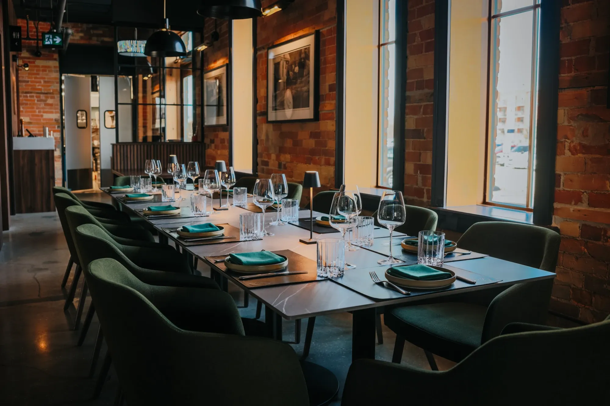 imgi Elegant dining table setup in restaurant — The Junction Stouffville case study