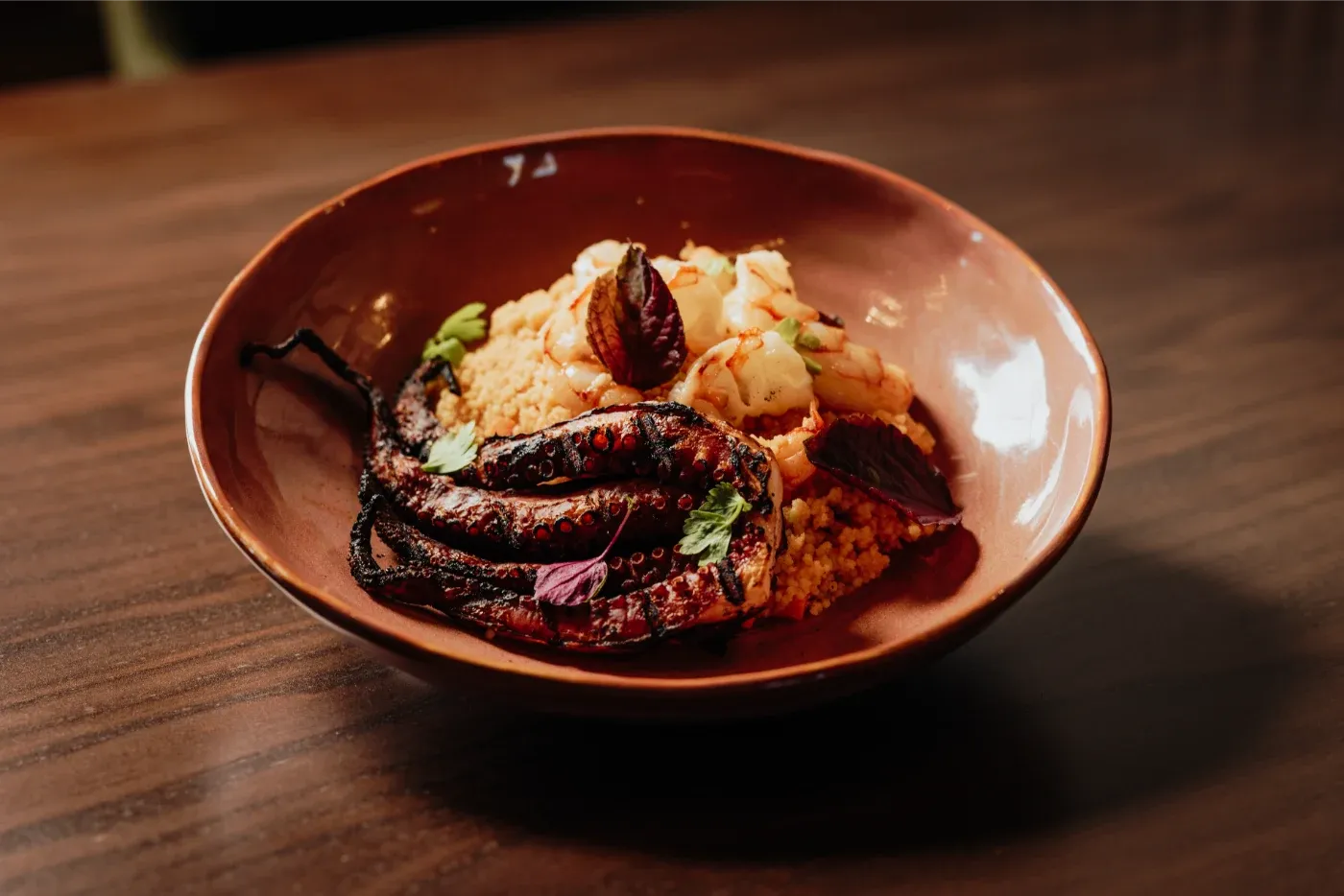 imgi Grilled octopus with couscous — The Junction Stouffville case study
