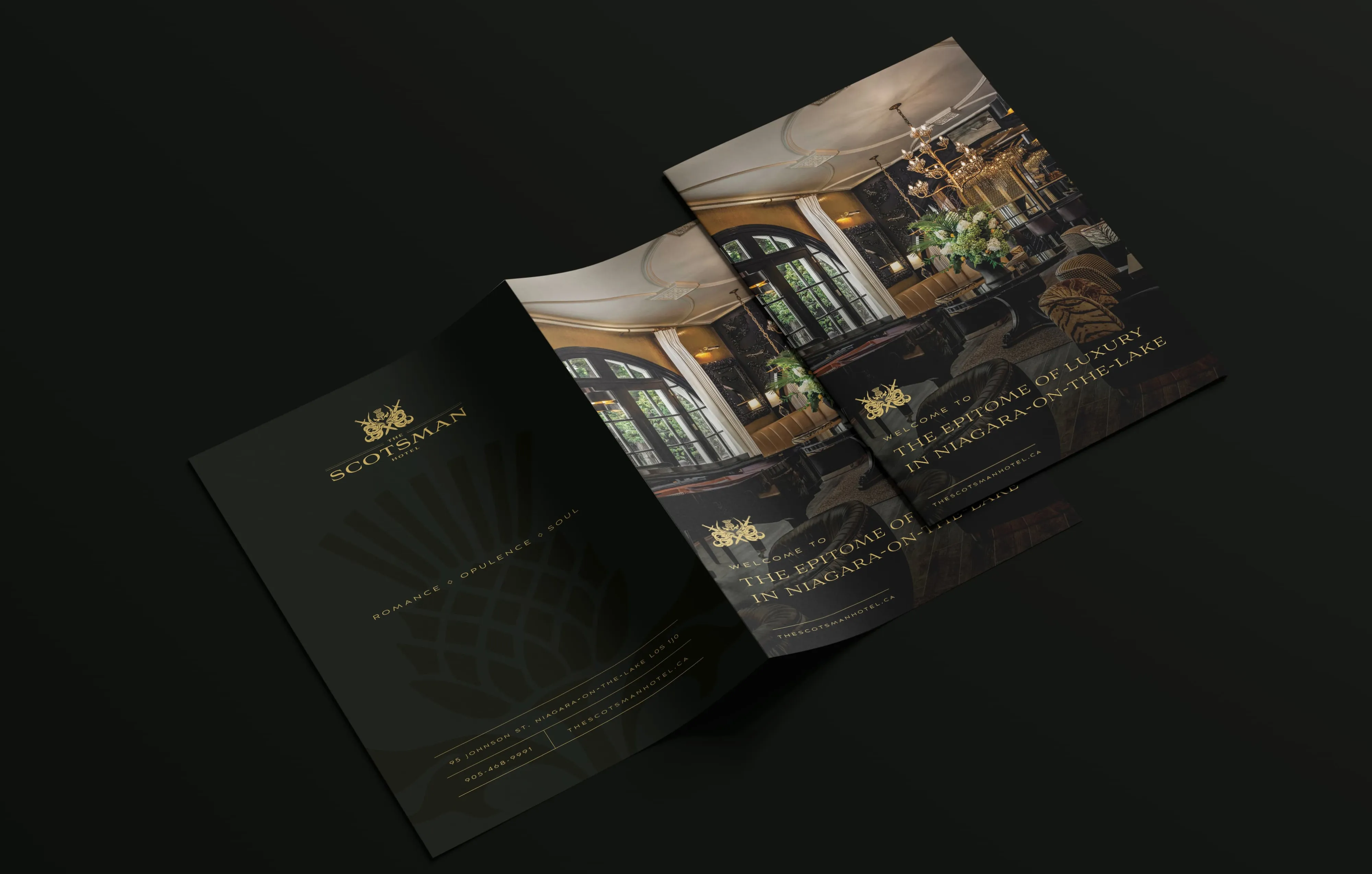 tsh leave behind brochure — Scotsman Hotel case study